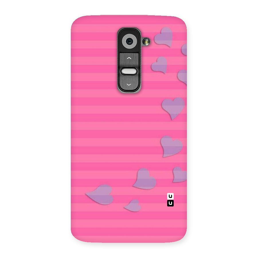 Light Heart Stripes Back Case for LG G2