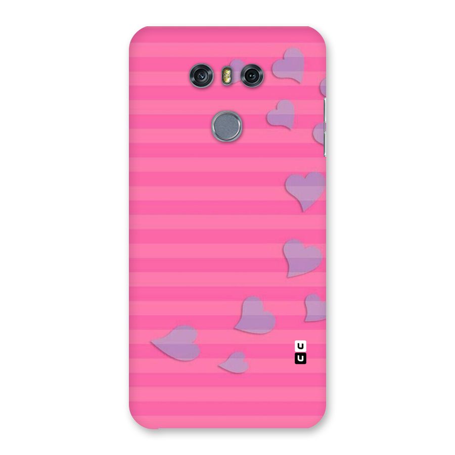 Light Heart Stripes Back Case for LG G6