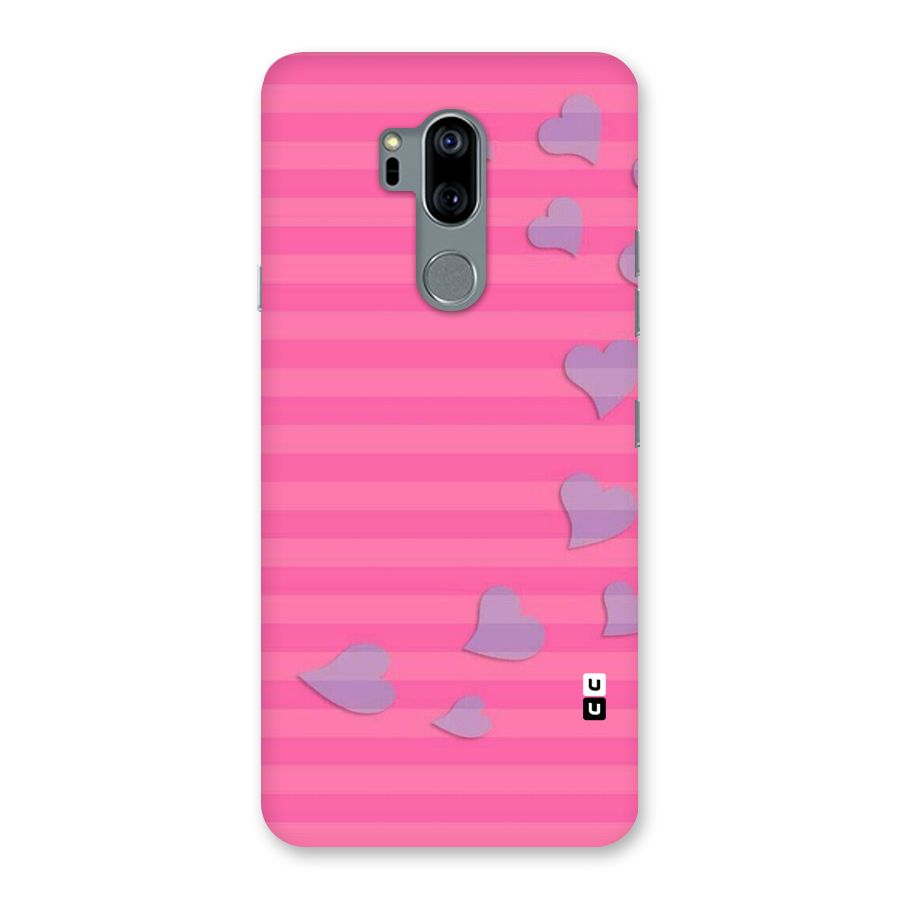 Light Heart Stripes Back Case for LG G7