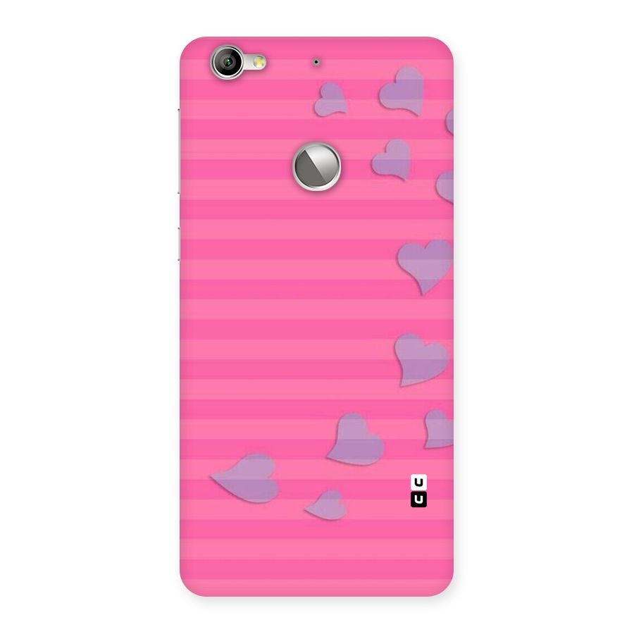 Light Heart Stripes Back Case for LeTV Le 1s