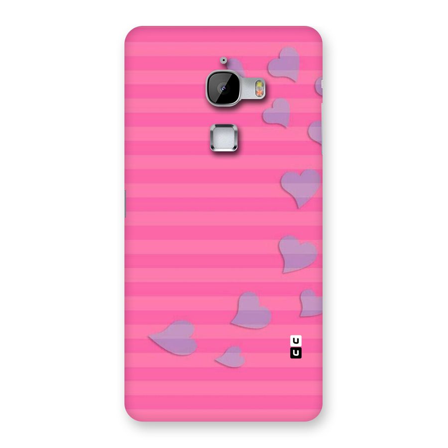 Light Heart Stripes Back Case for LeTv Le Max