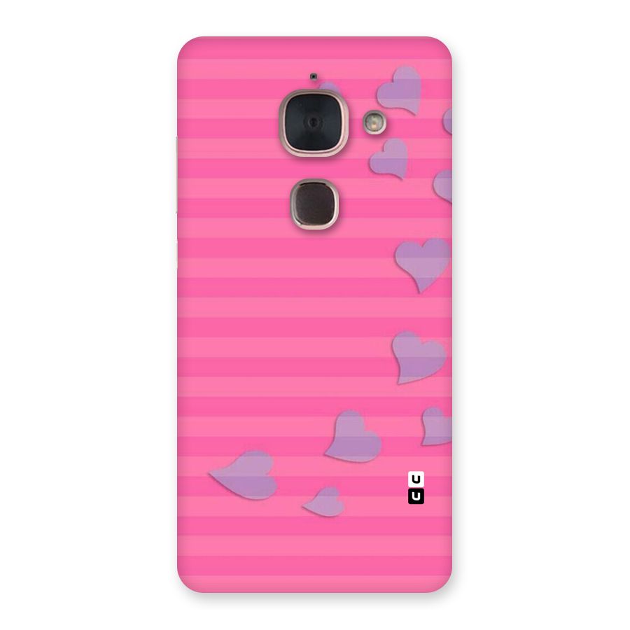 Light Heart Stripes Back Case for Le Max 2