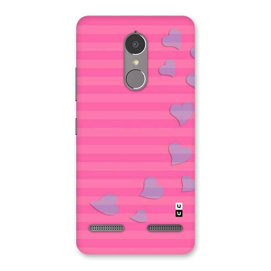 Light Heart Stripes Back Case for Lenovo K6 Power