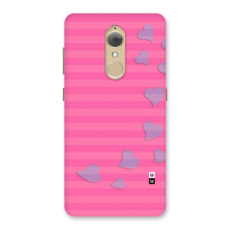 Light Heart Stripes Back Case for Lenovo K8