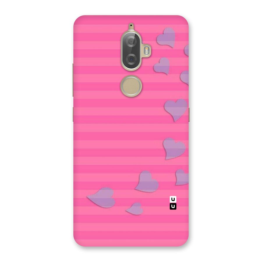 Light Heart Stripes Back Case for Lenovo K8 Plus