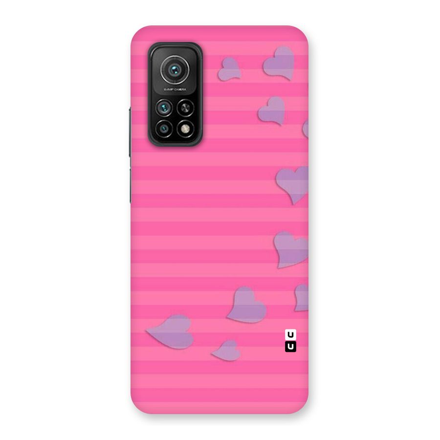 Light Heart Stripes Back Case for Mi 10T 5G