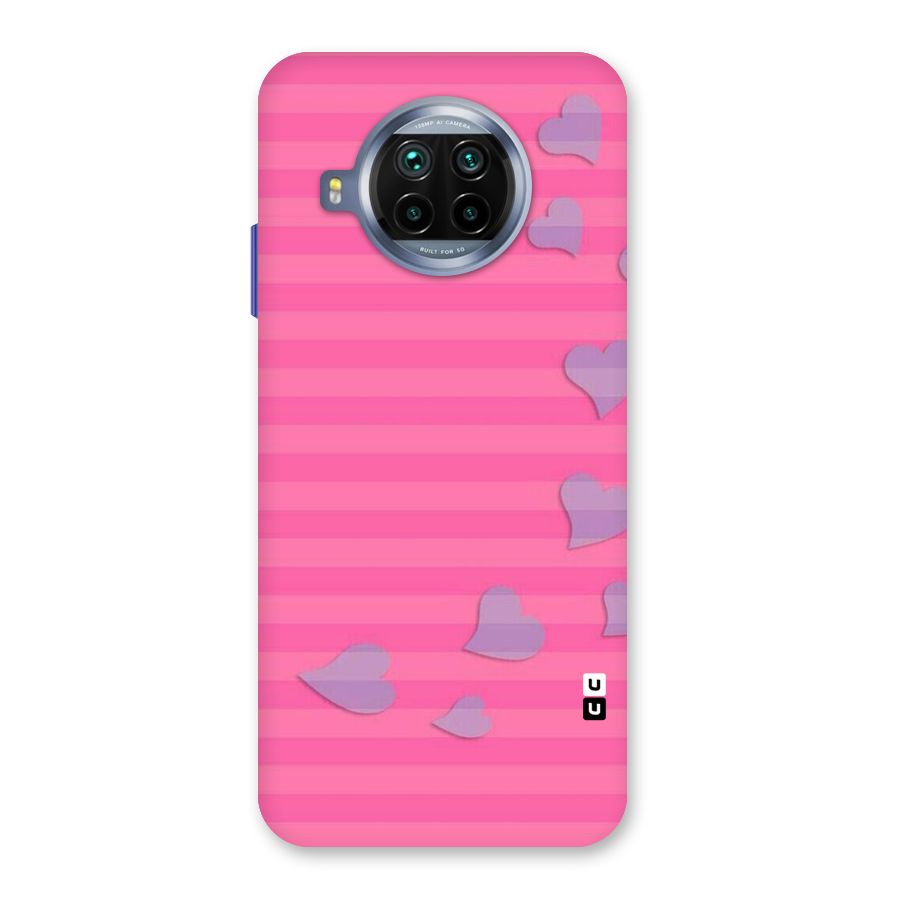 Light Heart Stripes Back Case for Mi 10i