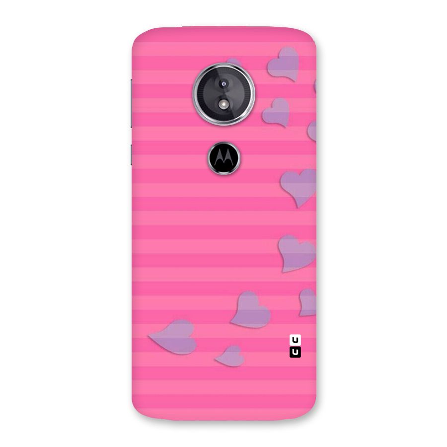 Light Heart Stripes Back Case for Moto E5