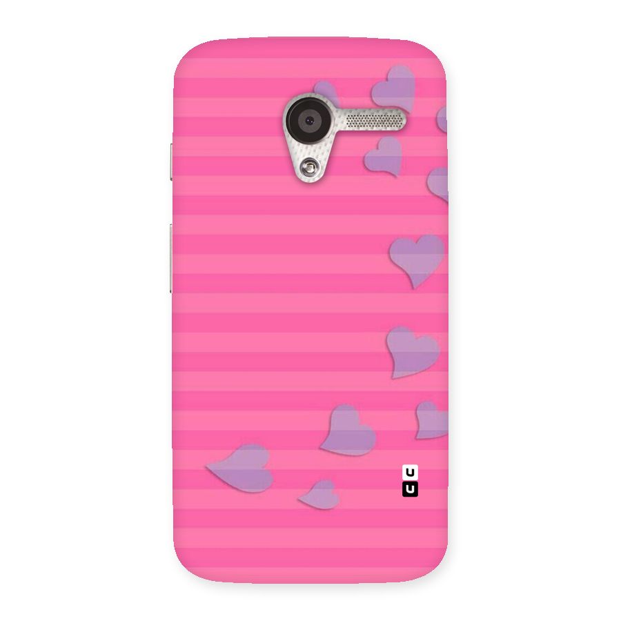 Light Heart Stripes Back Case for Moto X