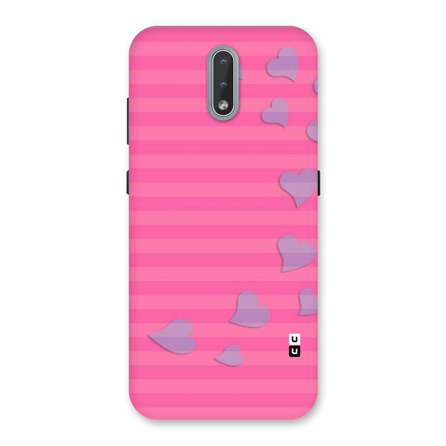 Light Heart Stripes Back Case for Nokia 2.3