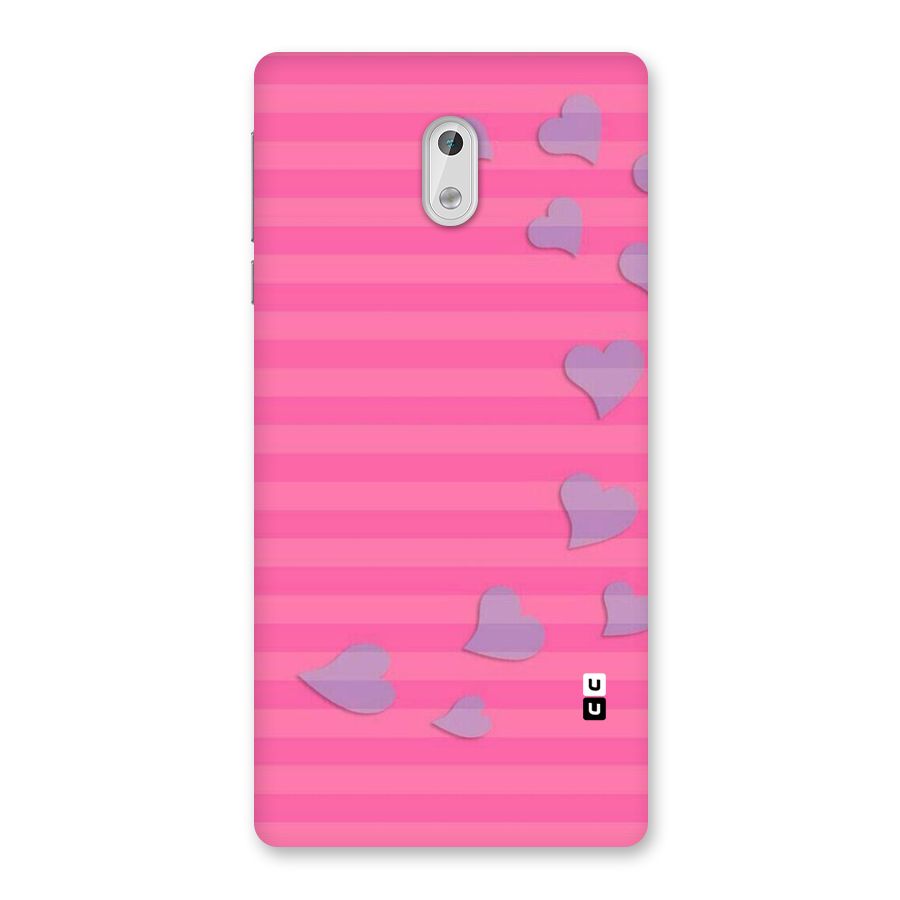 Light Heart Stripes Back Case for Nokia 3