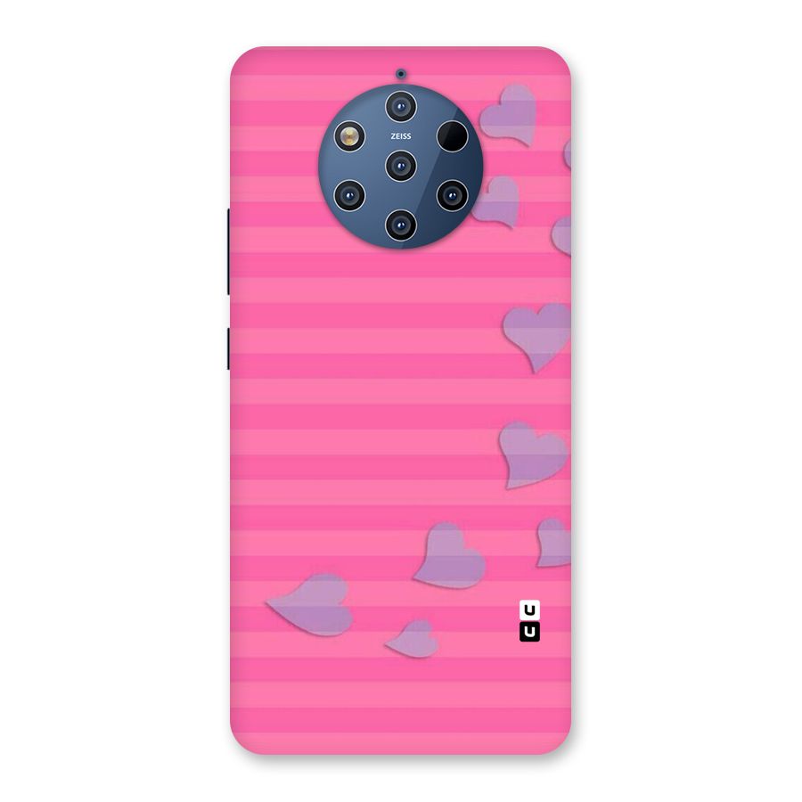 Light Heart Stripes Back Case for Nokia 9 PureView