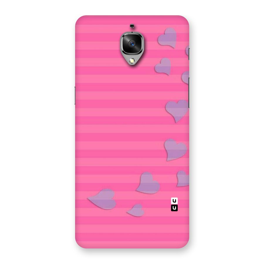 Light Heart Stripes Back Case for OnePlus 3T