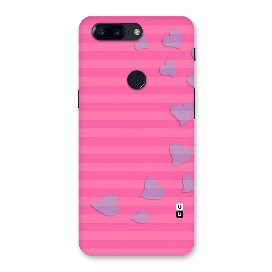Light Heart Stripes Back Case for OnePlus 5T