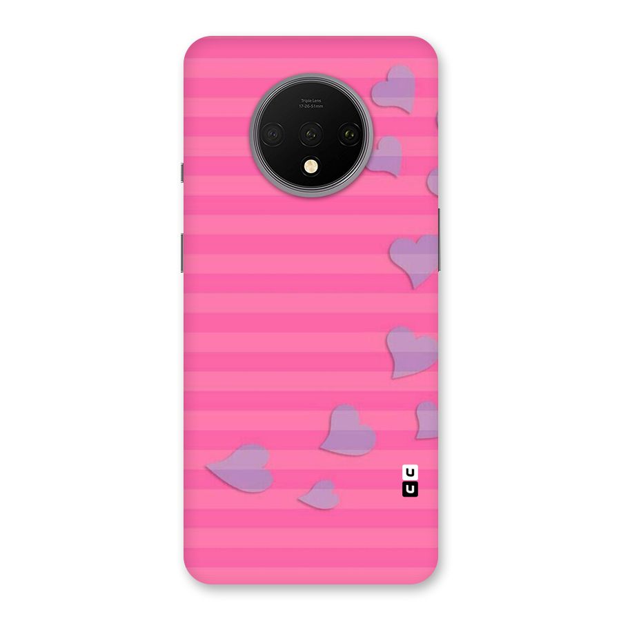 Light Heart Stripes Back Case for OnePlus 7T