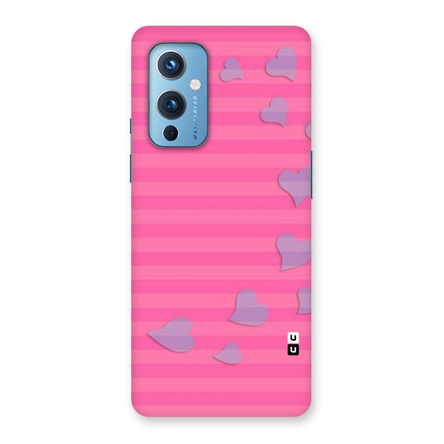 Light Heart Stripes Back Case for OnePlus 9