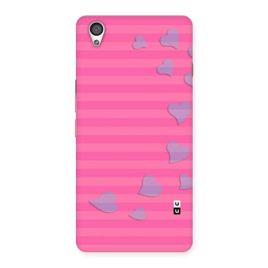 Light Heart Stripes Back Case for OnePlus X