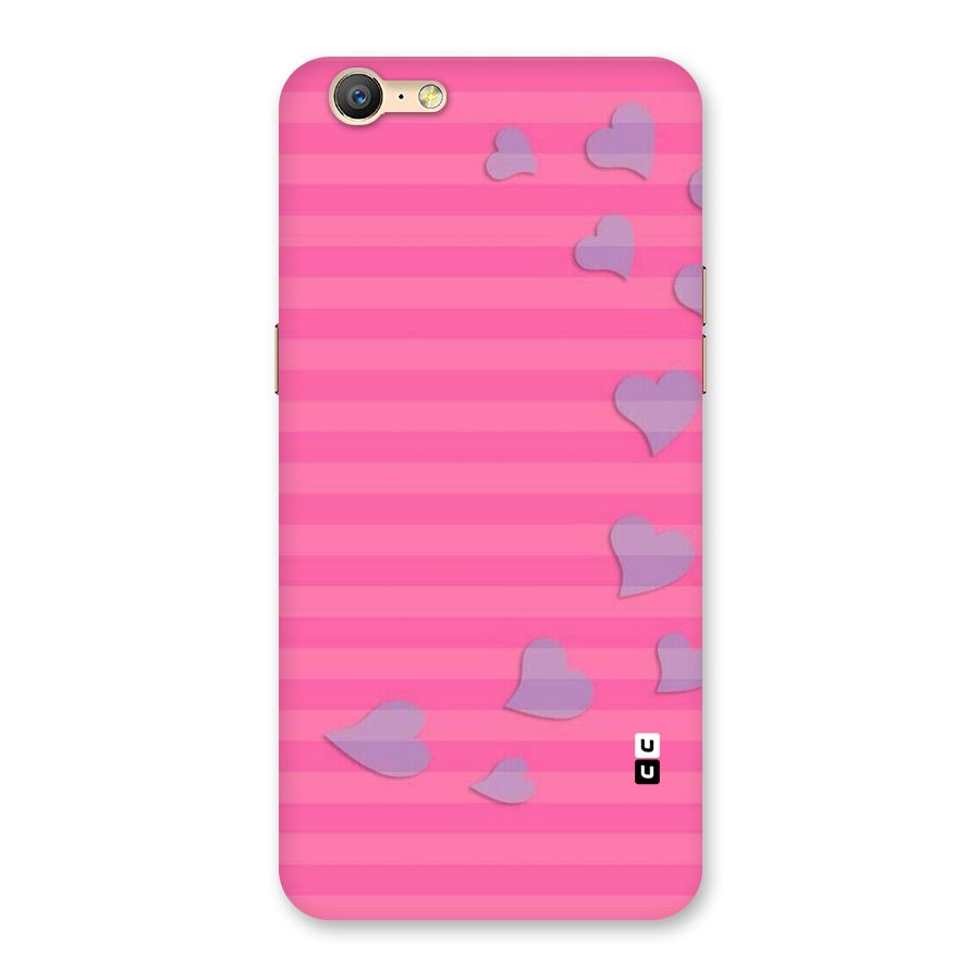 Light Heart Stripes Back Case for Oppo A39