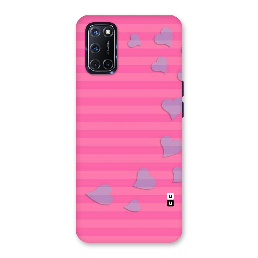 Light Heart Stripes Back Case for Oppo A52
