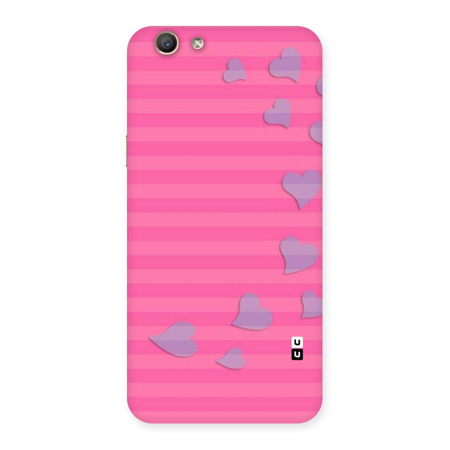 Light Heart Stripes Back Case for Oppo A59