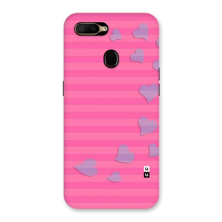 Light Heart Stripes Back Case for Oppo A5s
