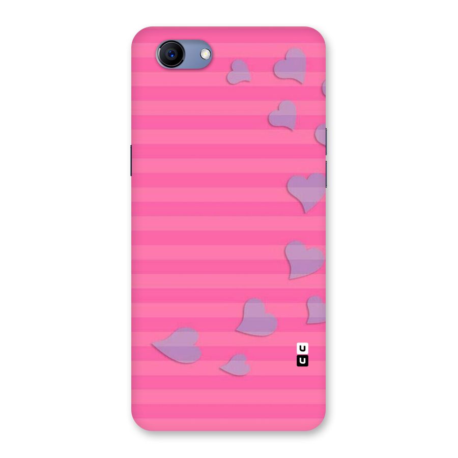 Light Heart Stripes Back Case for Oppo Realme 1