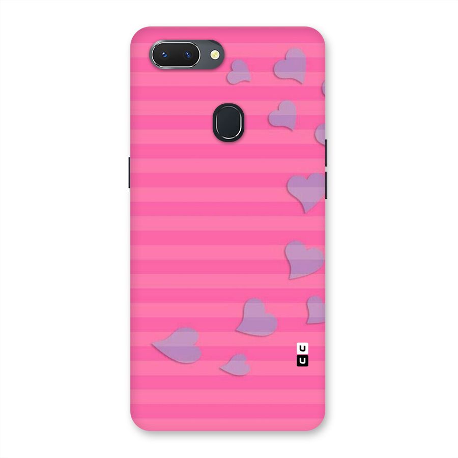Light Heart Stripes Back Case for Oppo Realme 2