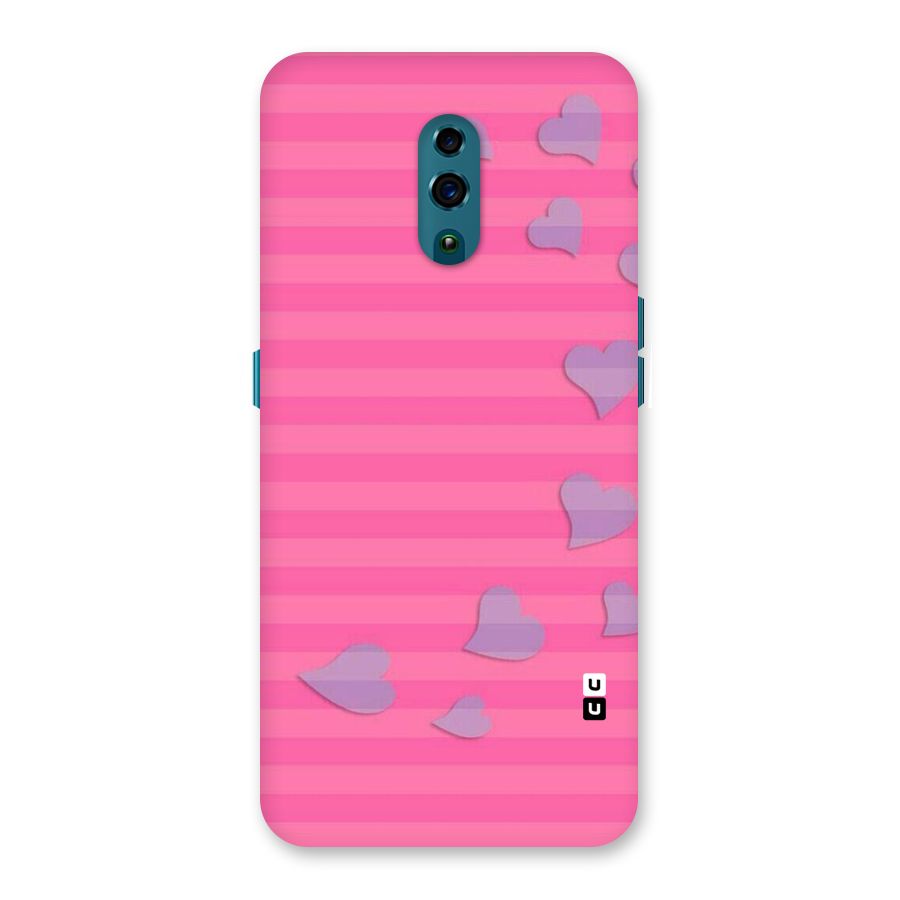 Light Heart Stripes Back Case for Oppo Reno