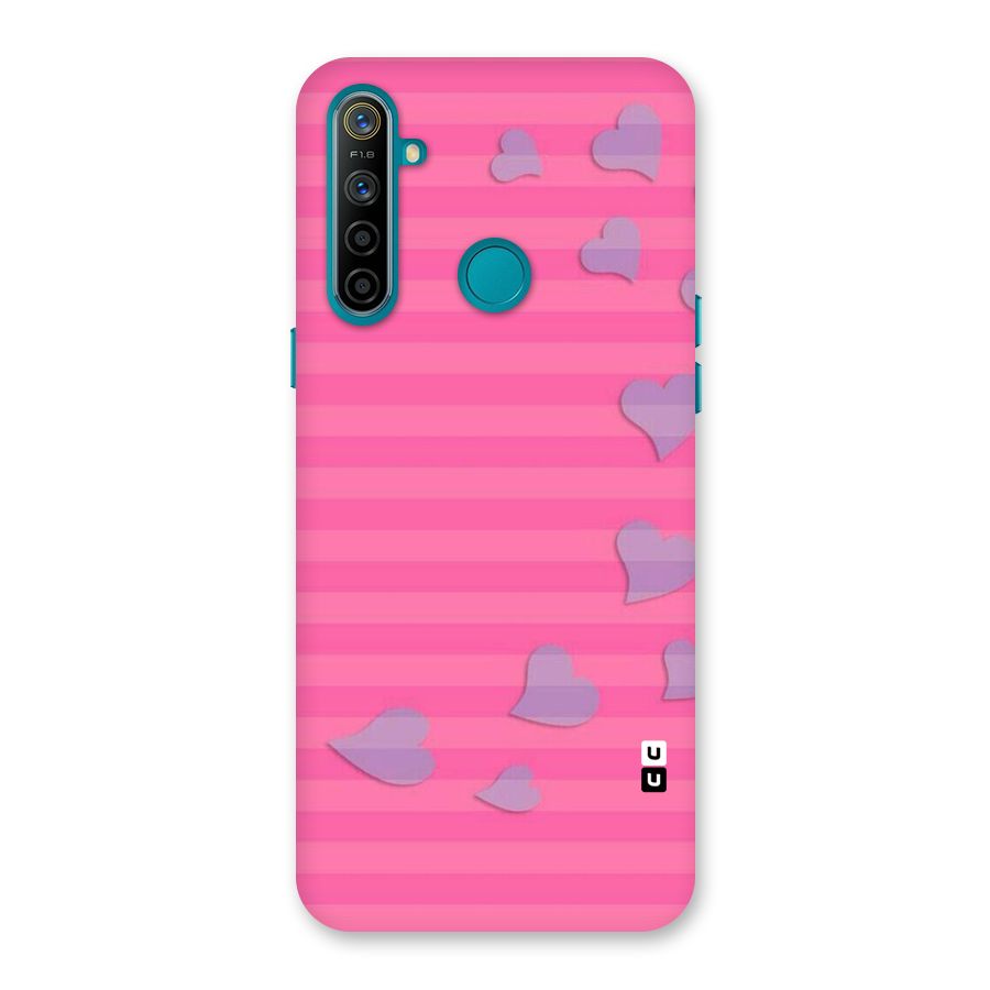 Light Heart Stripes Back Case for Realme 5i