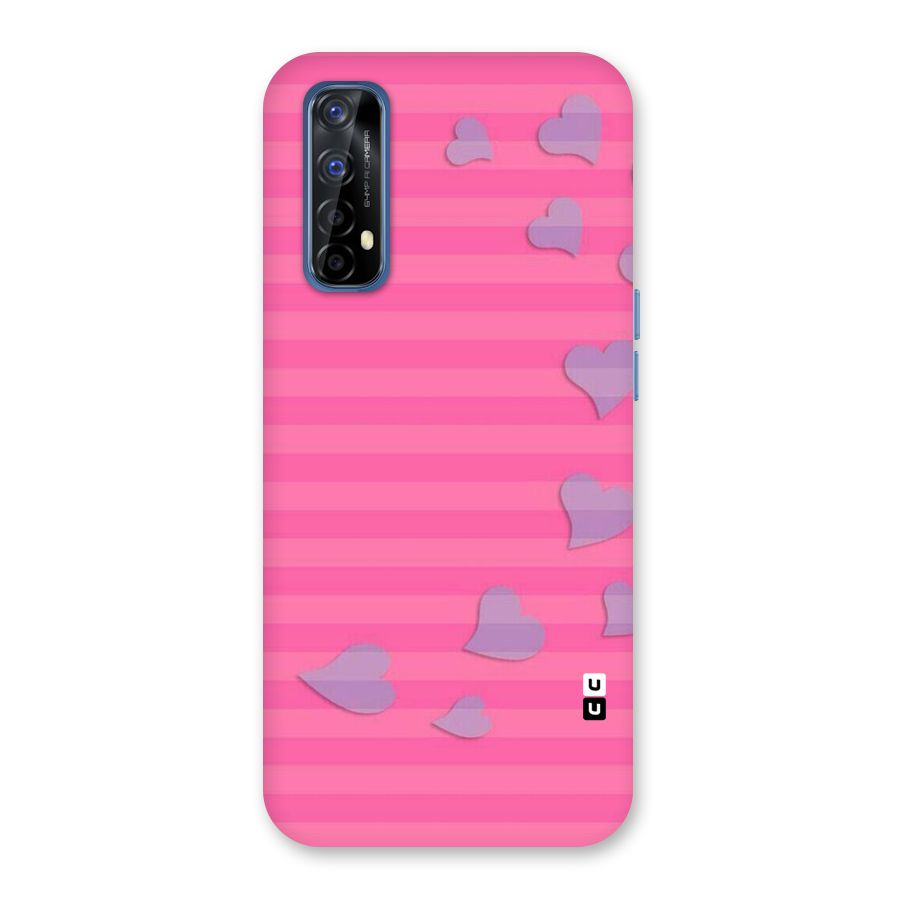 Light Heart Stripes Back Case for Realme 7