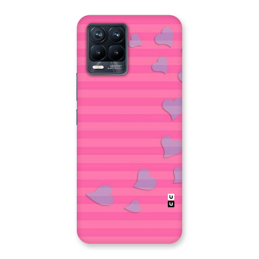 Light Heart Stripes Back Case for Realme 8 Pro