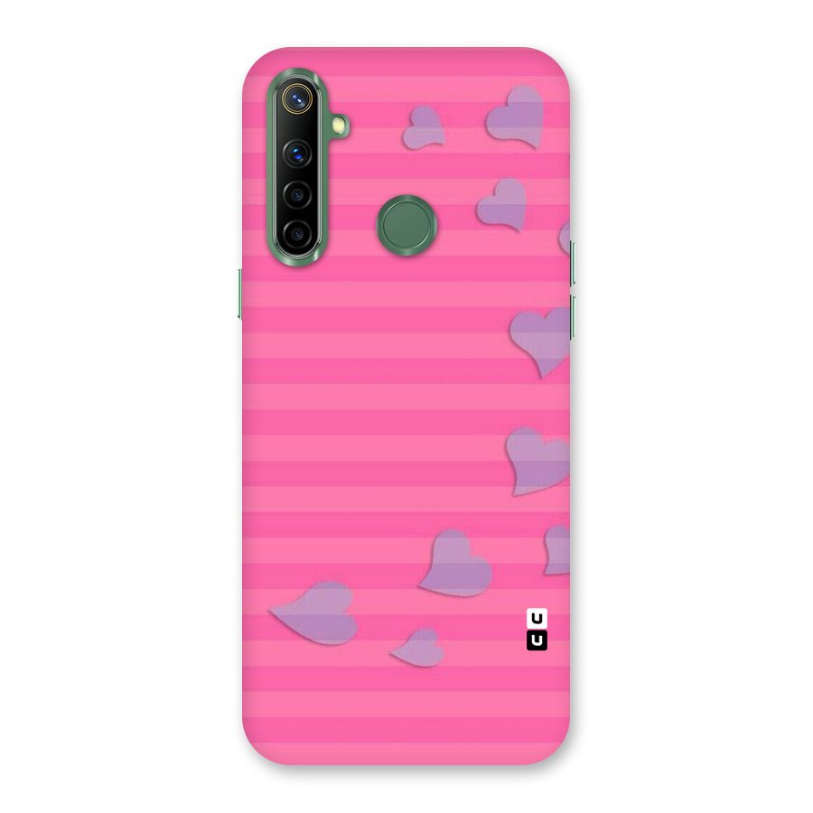 Light Heart Stripes Back Case for Realme Narzo 10