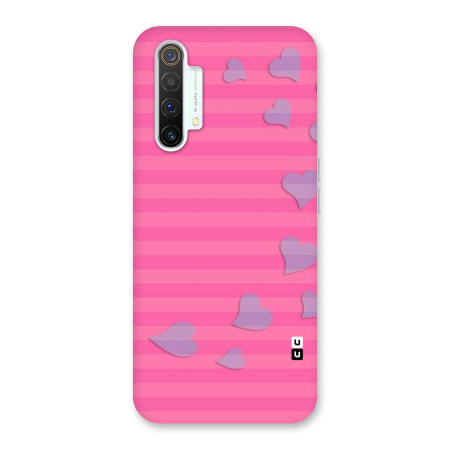 Light Heart Stripes Back Case for Realme X3