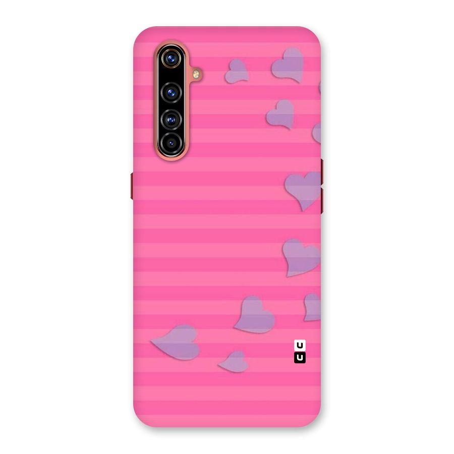 Light Heart Stripes Back Case for Realme X50 Pro