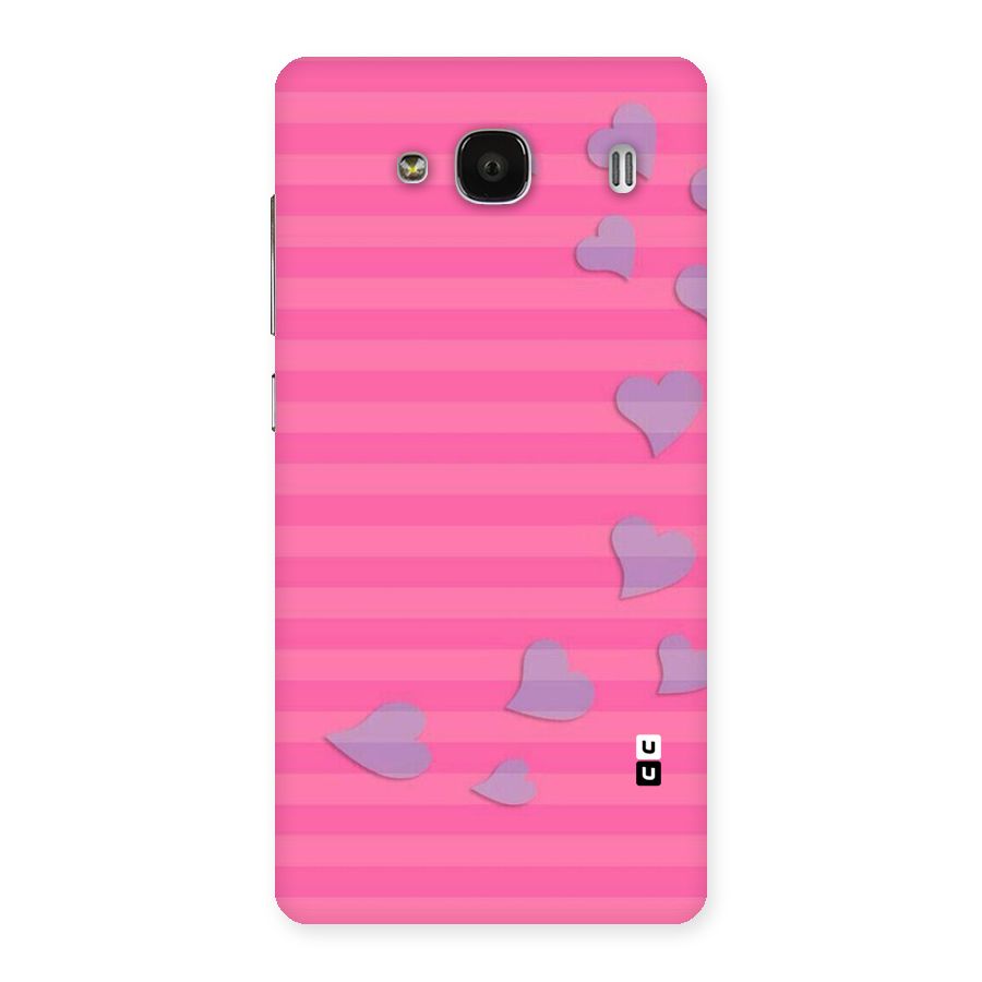 Light Heart Stripes Back Case for Redmi 2s