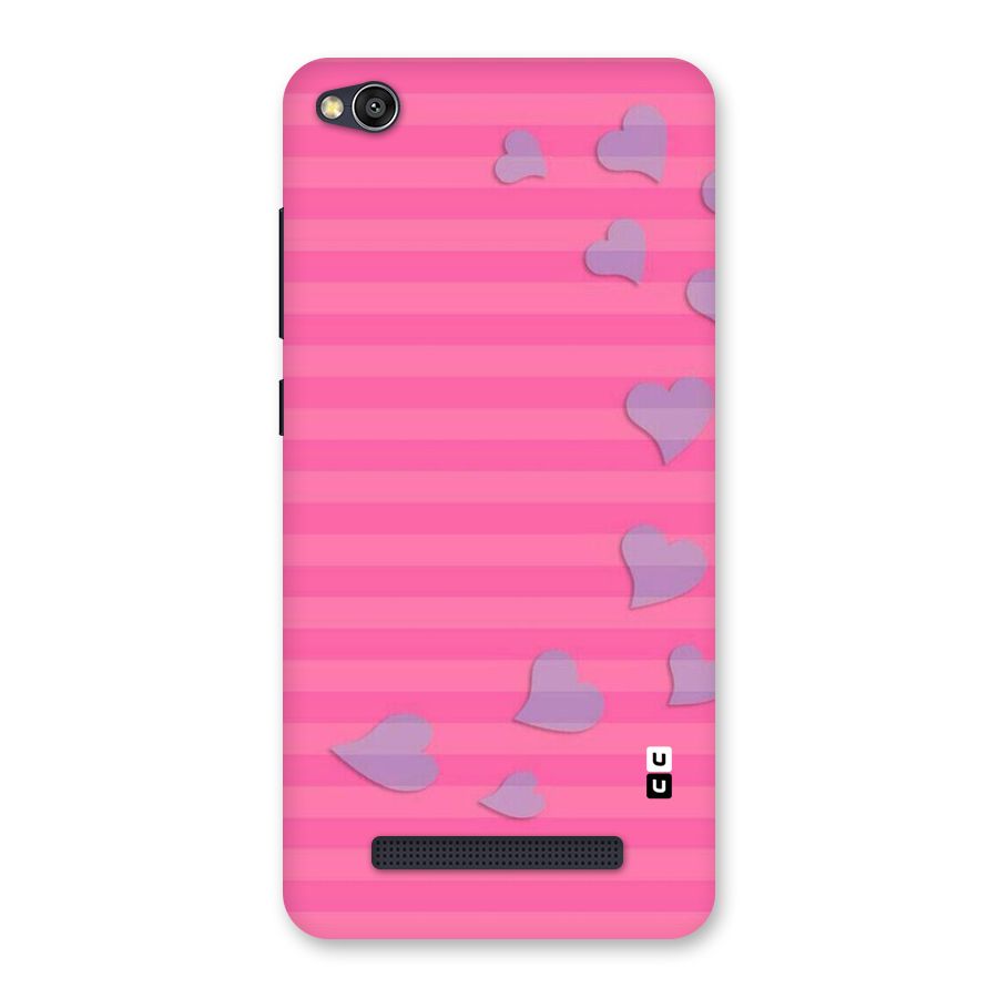 Light Heart Stripes Back Case for Redmi 4A
