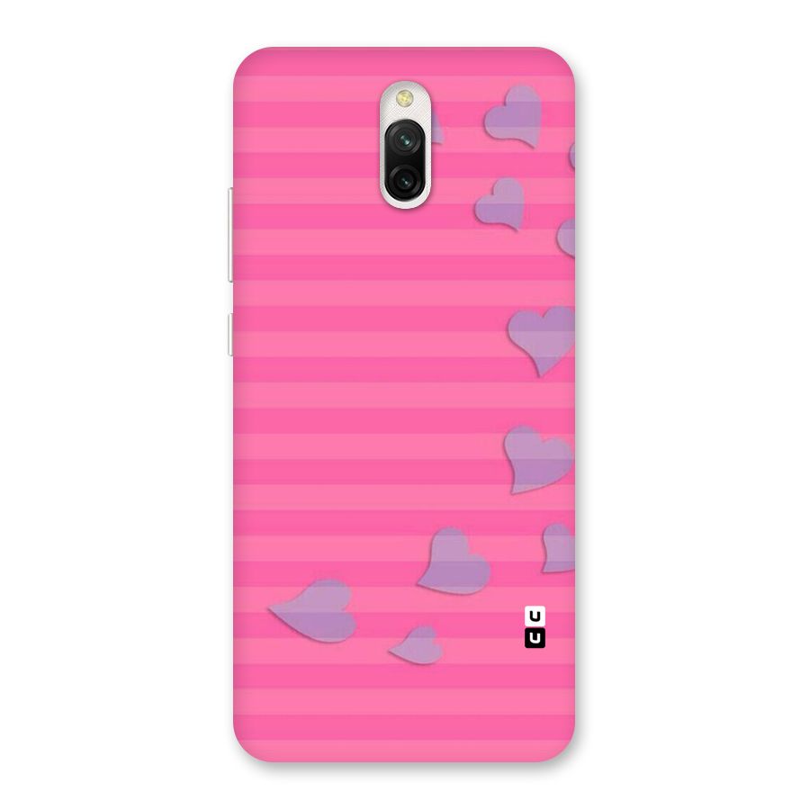 Light Heart Stripes Back Case for Redmi 8A Dual
