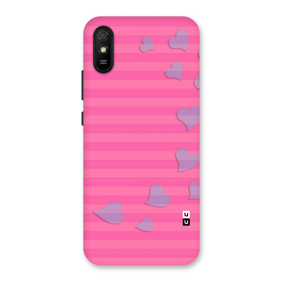 Light Heart Stripes Back Case for Redmi 9A