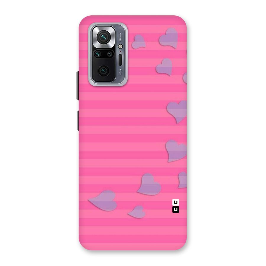 Light Heart Stripes Back Case for Redmi Note 10 Pro Max