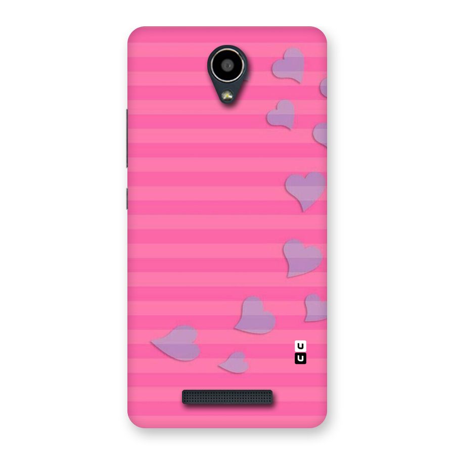 Light Heart Stripes Back Case for Redmi Note 2