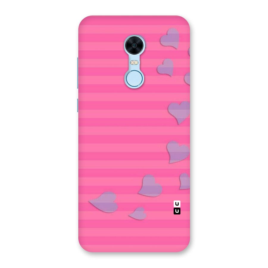 Light Heart Stripes Back Case for Redmi Note 5