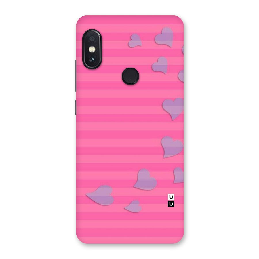 Light Heart Stripes Back Case for Redmi Note 5 Pro