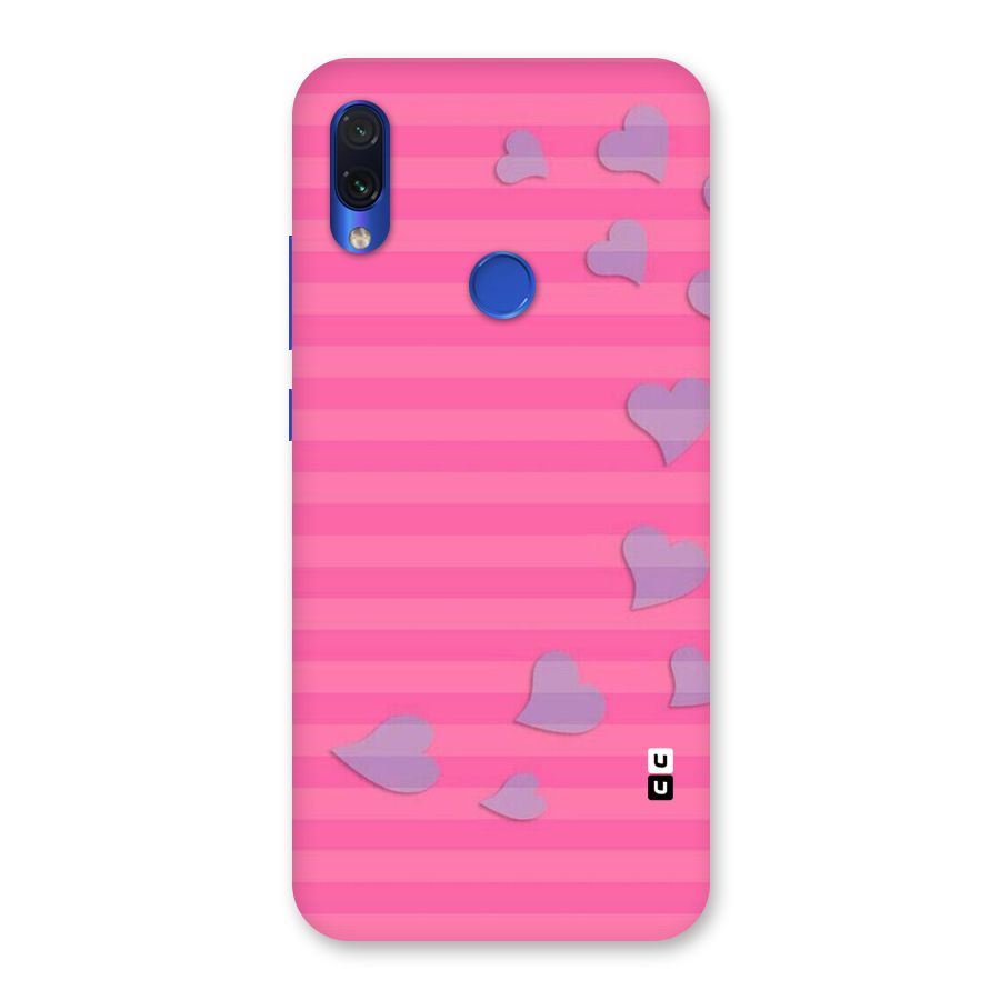 Light Heart Stripes Back Case for Redmi Note 7