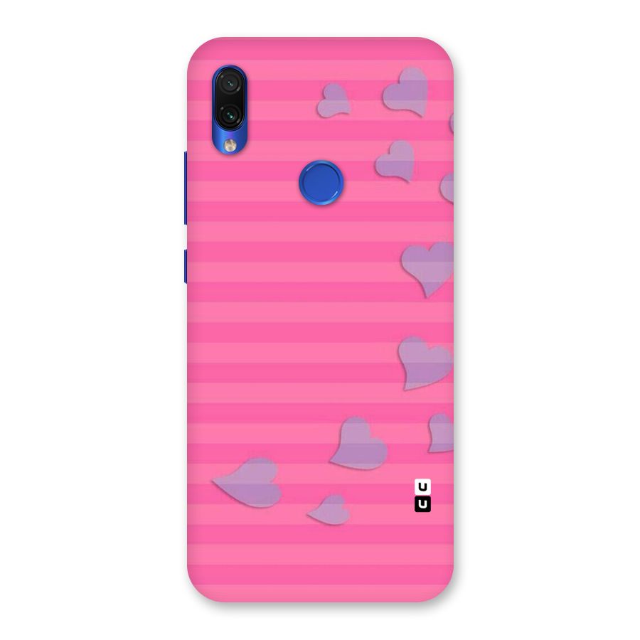 Light Heart Stripes Back Case for Redmi Note 7S
