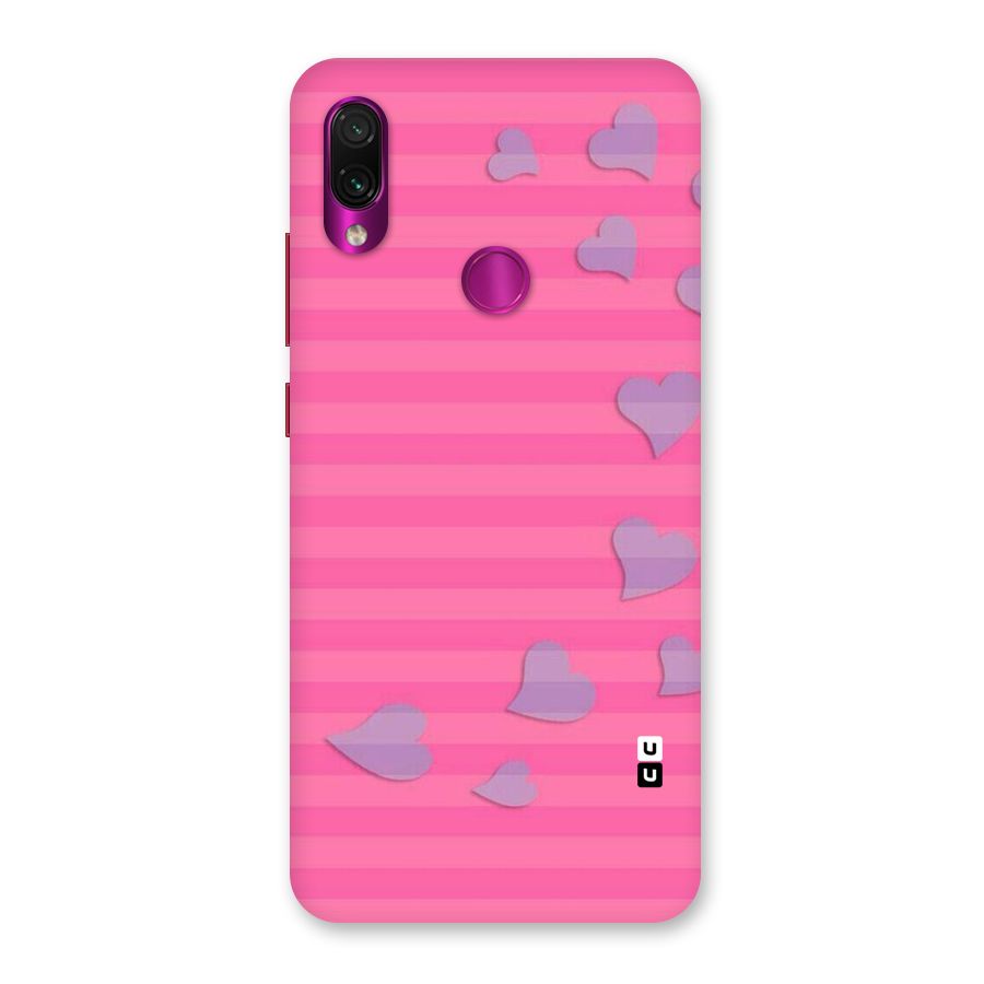 Light Heart Stripes Back Case for Redmi Note 7 Pro