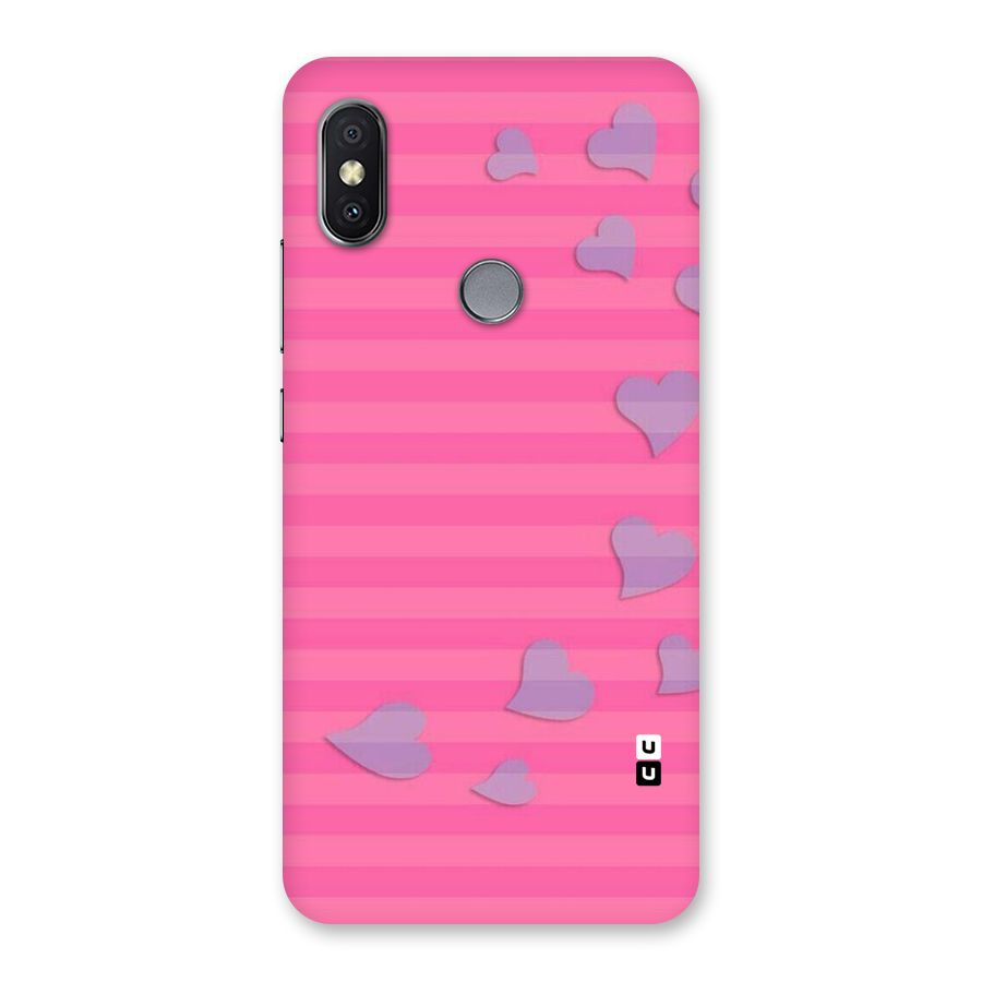 Light Heart Stripes Back Case for Redmi Y2