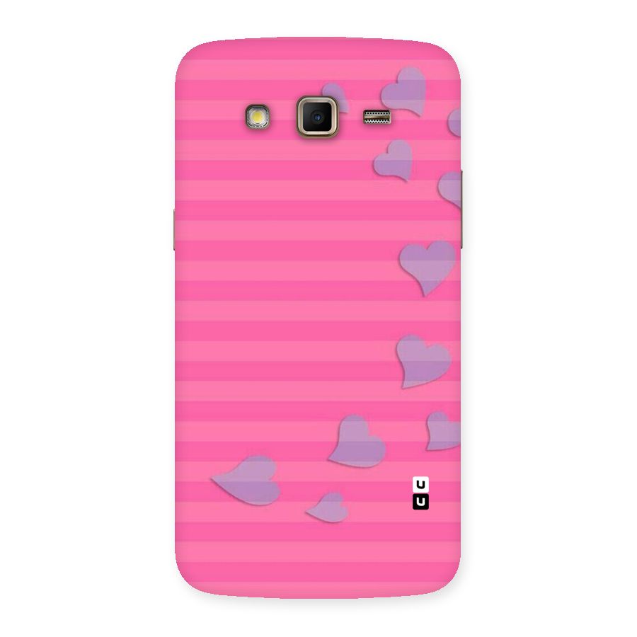 Light Heart Stripes Back Case for Samsung Galaxy Grand 2