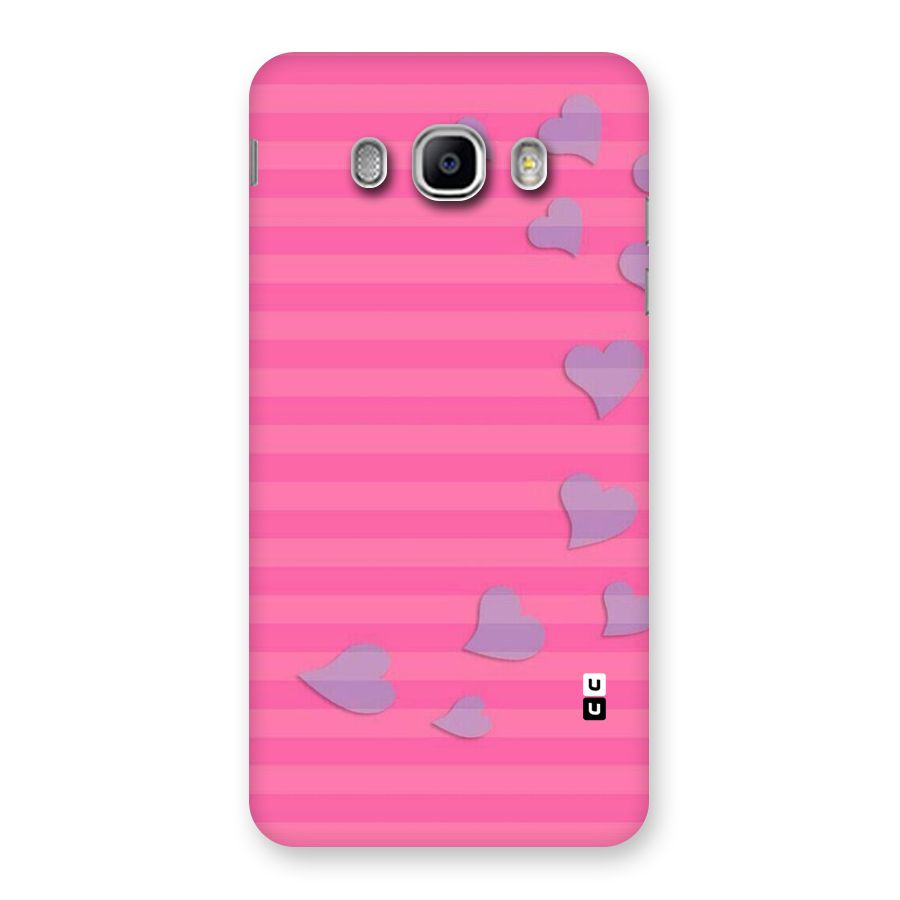 Light Heart Stripes Back Case for Samsung Galaxy J5 2016