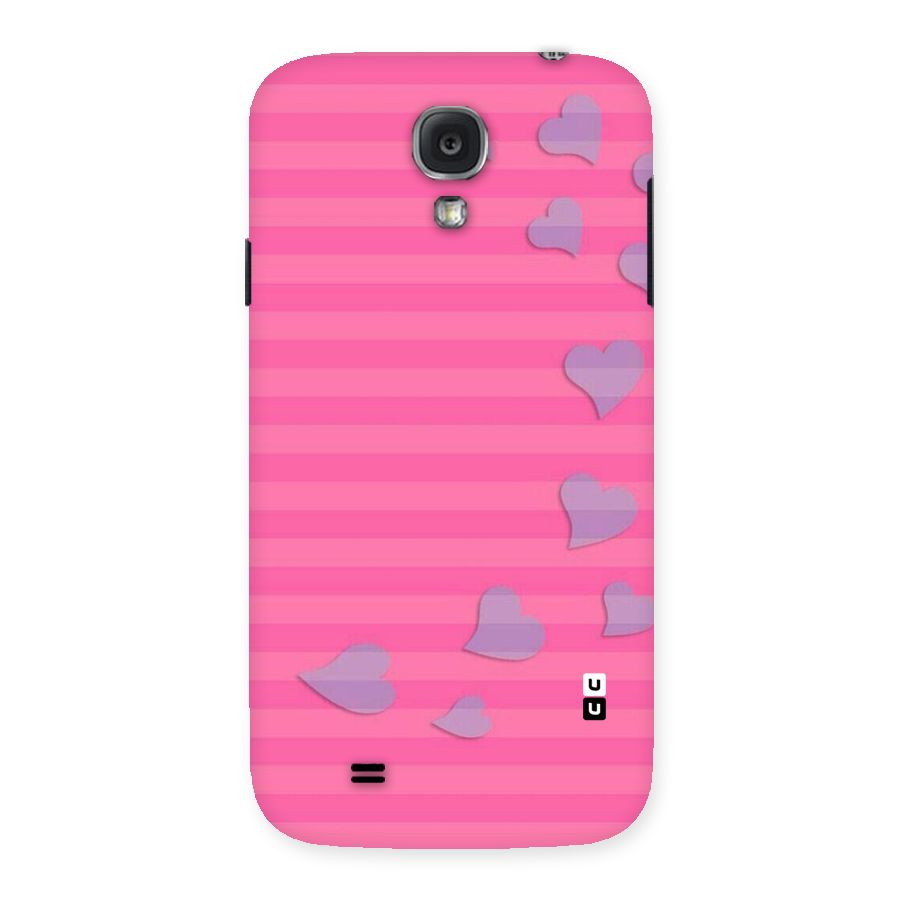 Light Heart Stripes Back Case for Samsung Galaxy S4