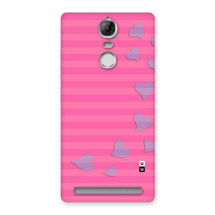 Light Heart Stripes Back Case for Vibe K5 Note